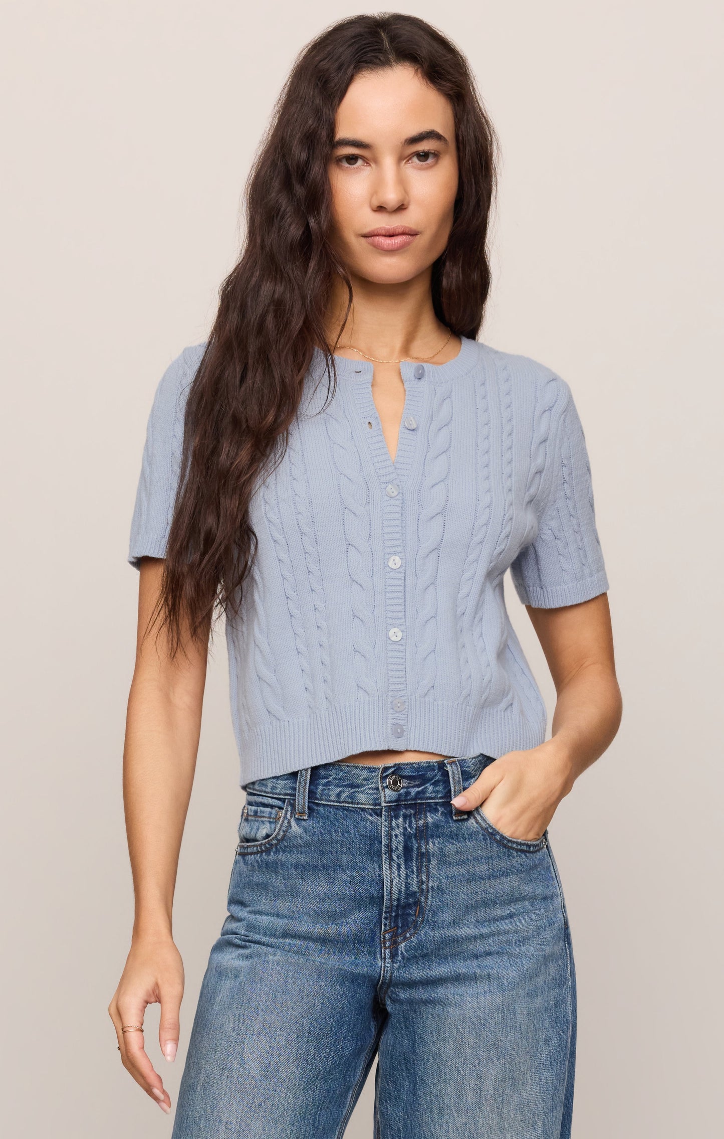 Cera Short Sleeve Cardigan