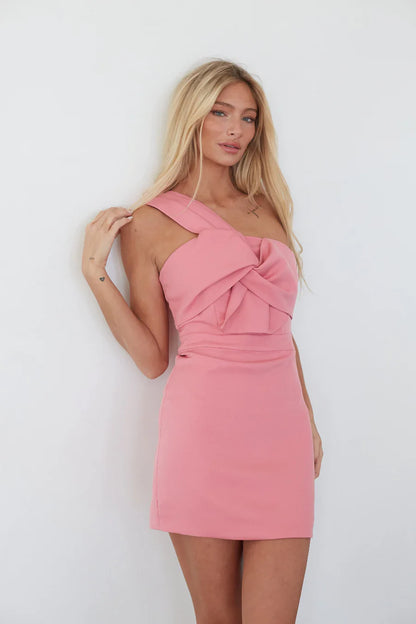 Zola One Shoulder Mini Dress