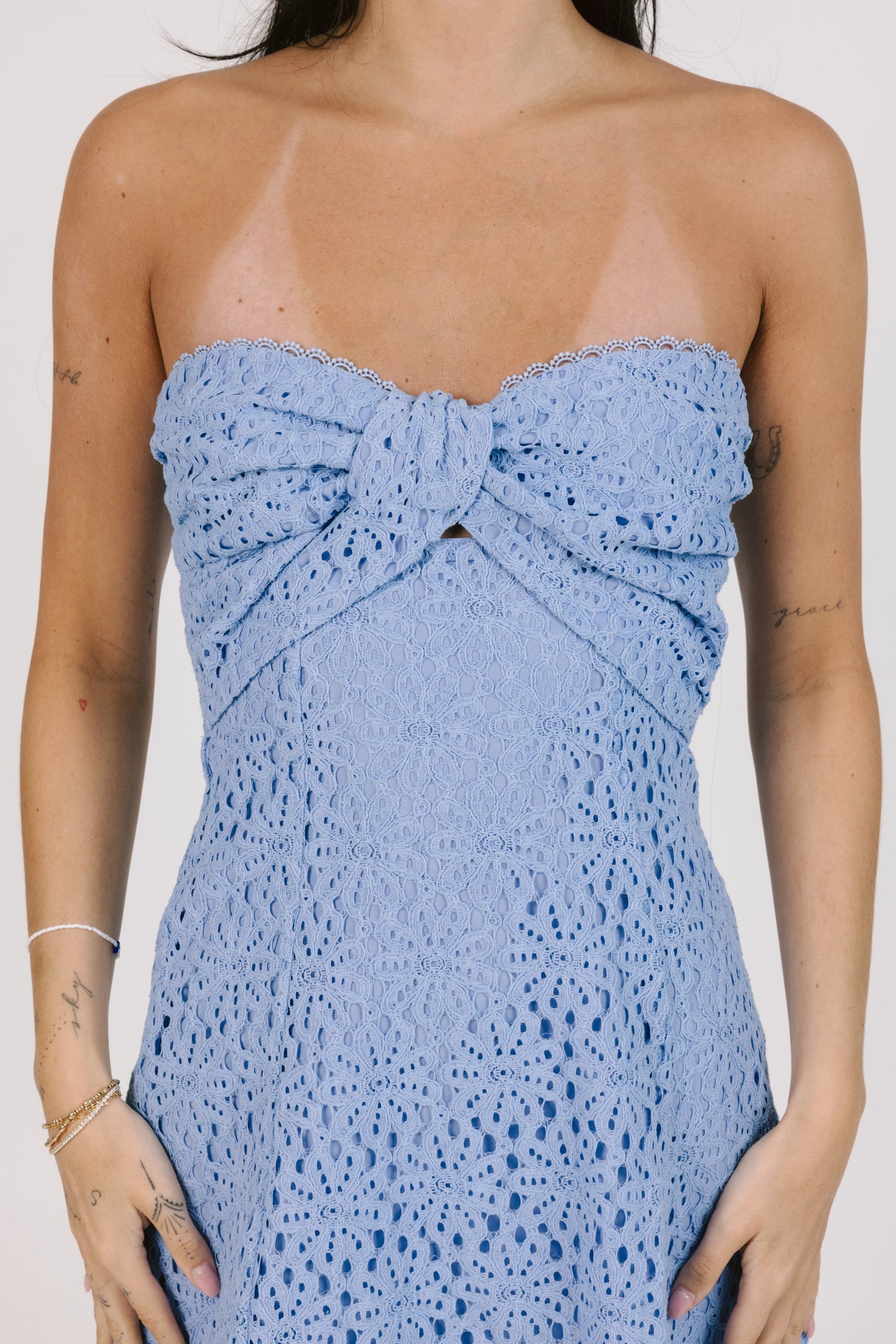 No Promises Dress in Blue