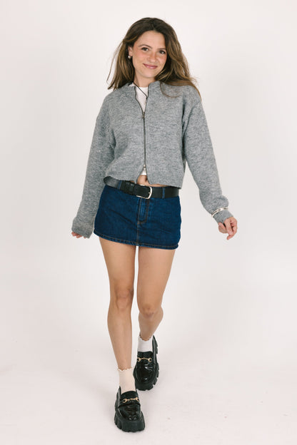 Fall Staple Zip Up