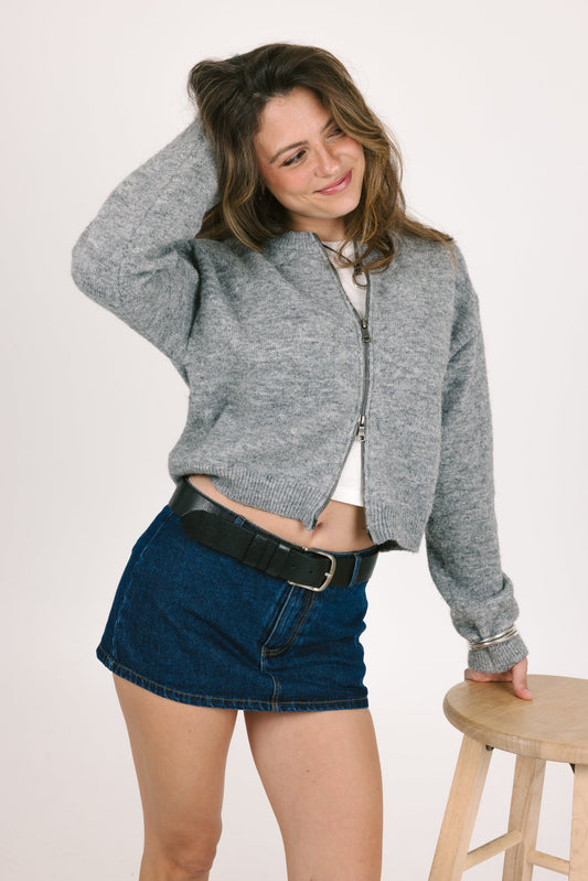 Fall Staple Zip Up