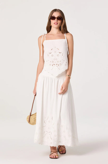 Stevie Embroidered Tank Top