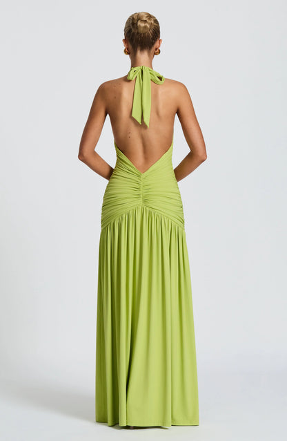 Melania Maxi Dress - Olive