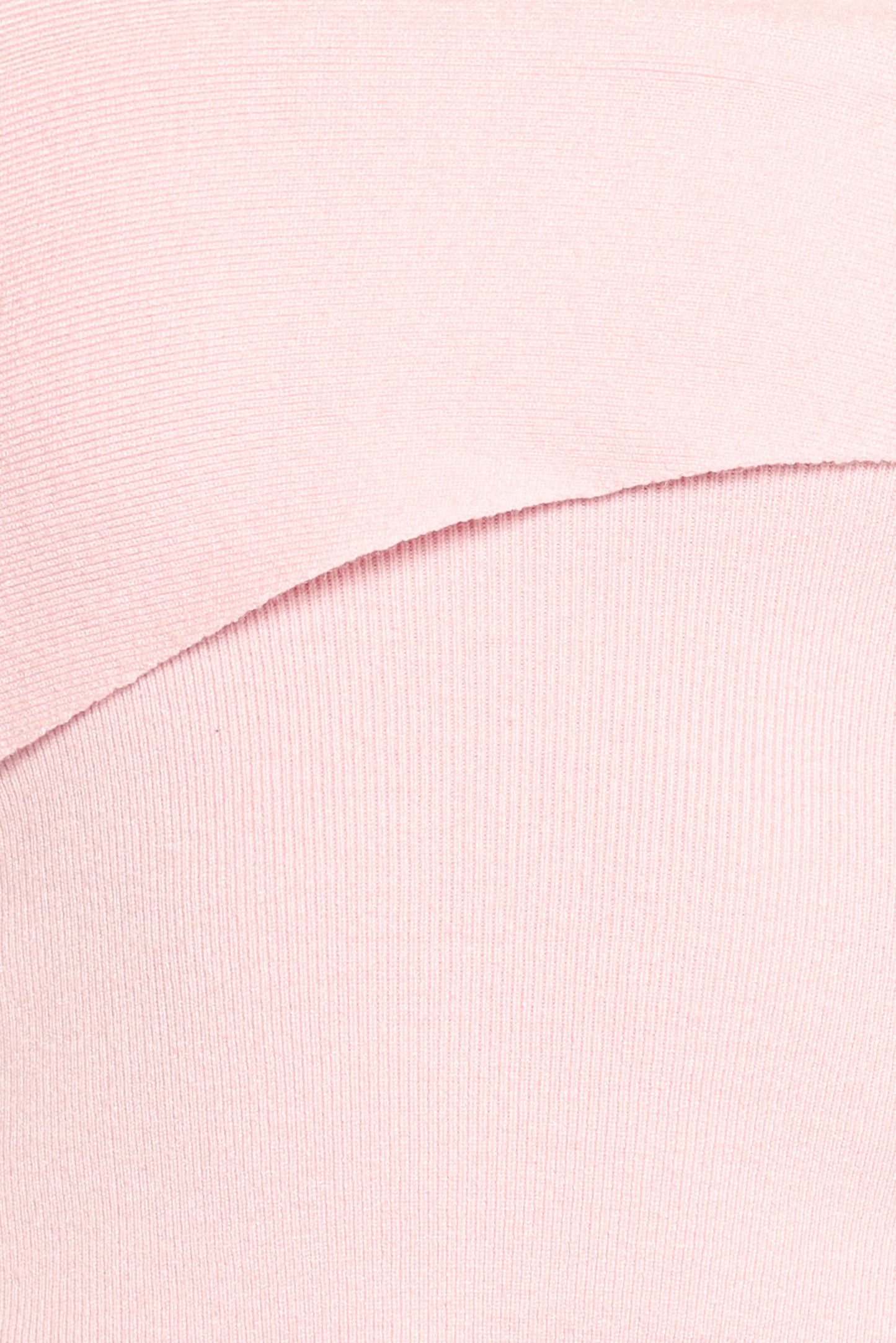 Charama Off Shoulder Knit Top - Pink