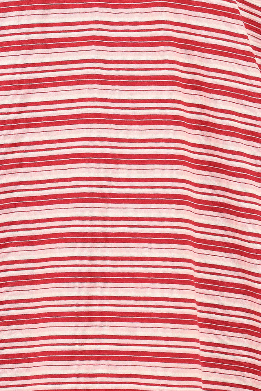 Beau Long Sleeve Jersey Top - Pink Stripe