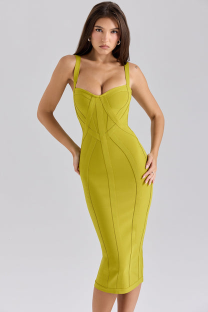 martini midi bandage dress