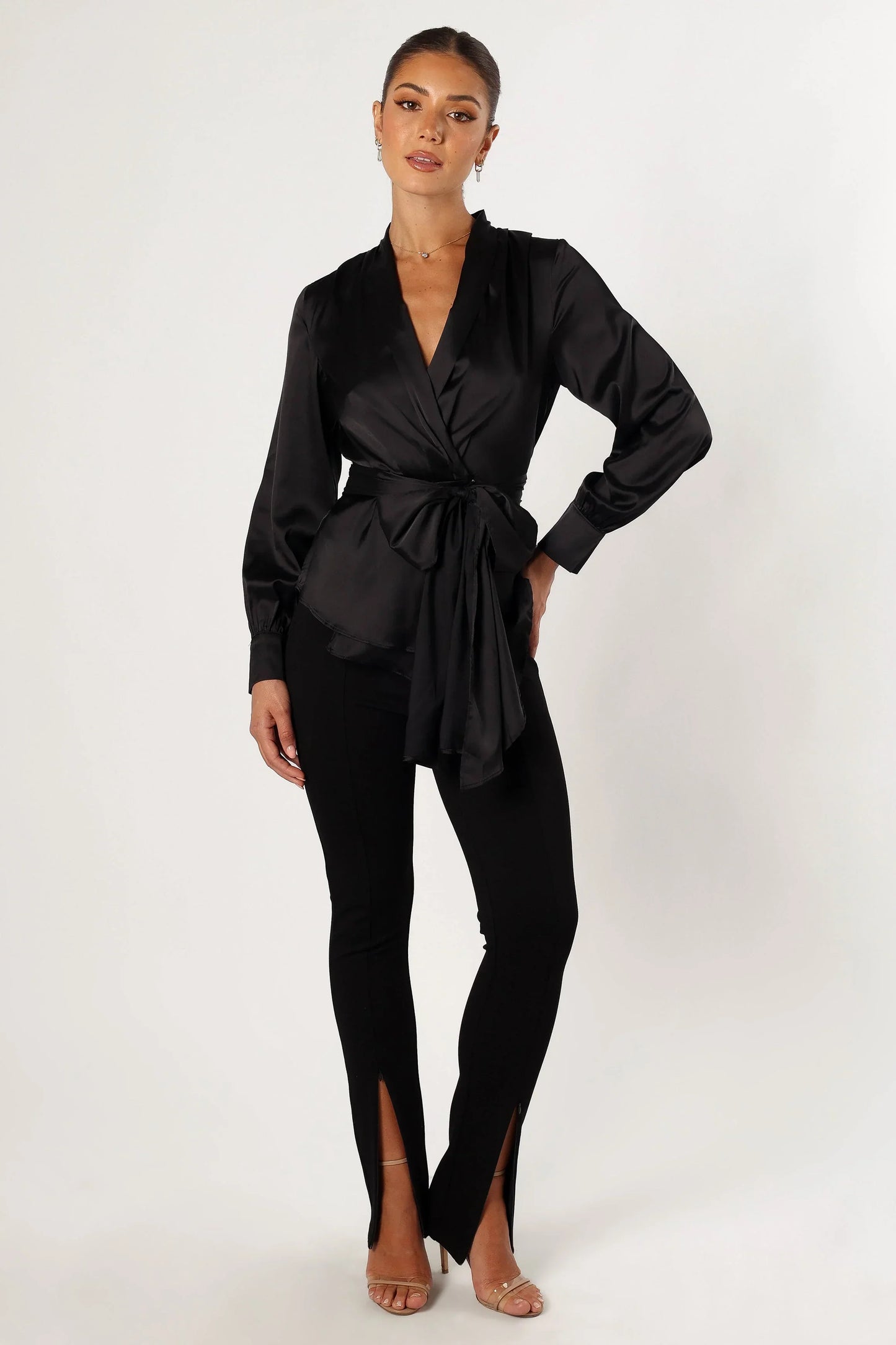 Aydin Wrap Top - Black