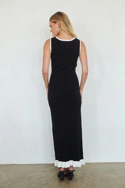 Ruthie Knit Sweater Maxi Dress