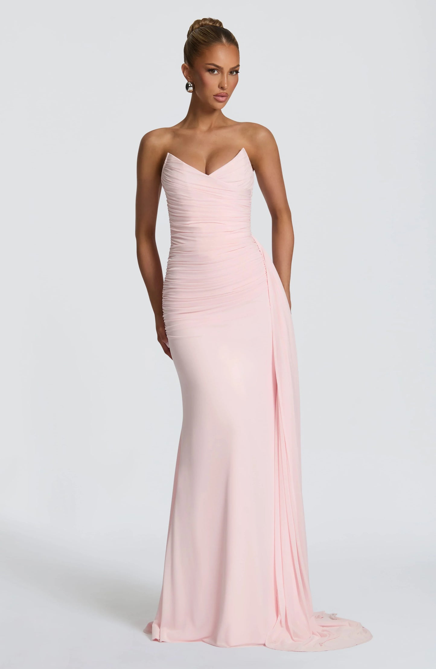 Ashika Maxi Dress - Blush