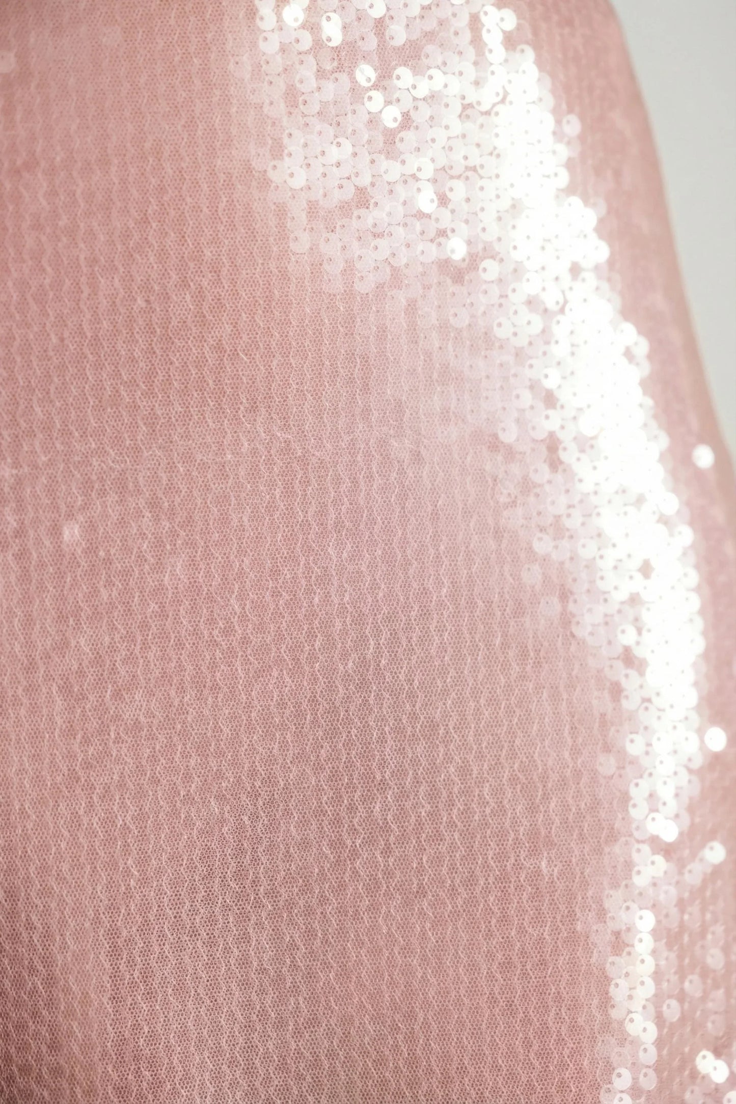Sheer Sequin One Shoulder Cut Out Maxi Dress in Lilac