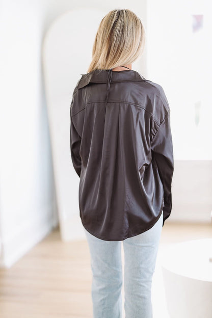 Making Me Crazy Crop Top and Shirt - Black (FINAL SALE)