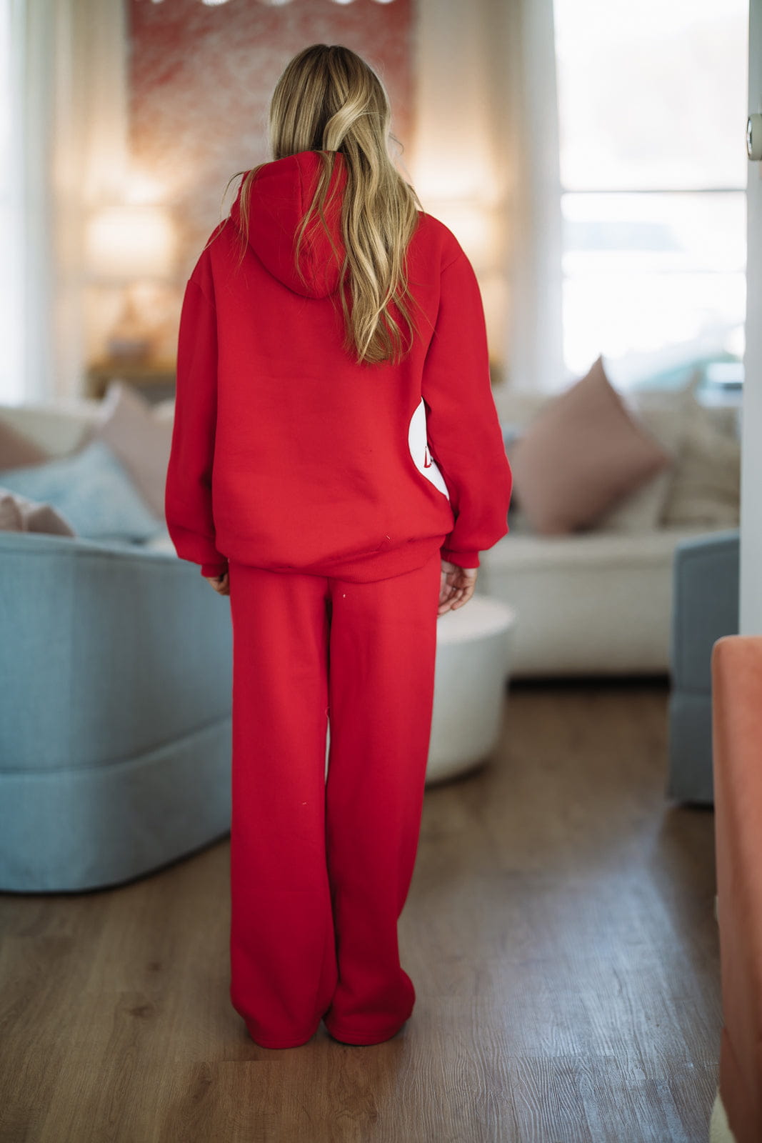 Heartfelt Sweatpants by Happy Camper - Red