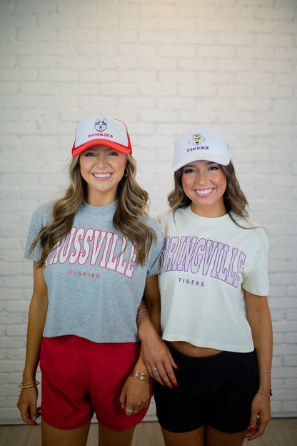 Springville Crop Tee - Natural
