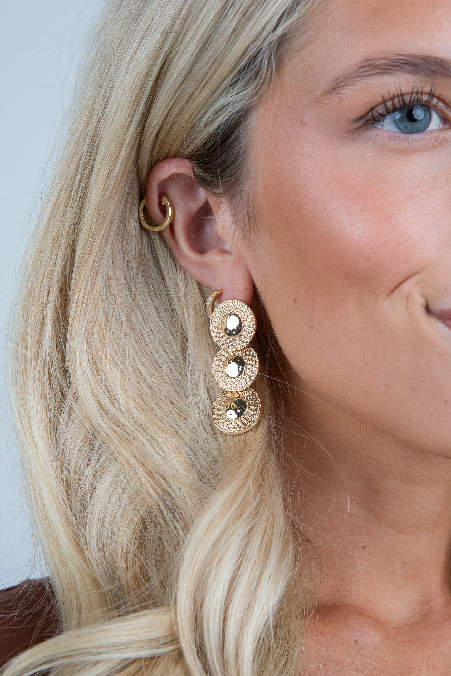 Eden Gold Drop Earrings