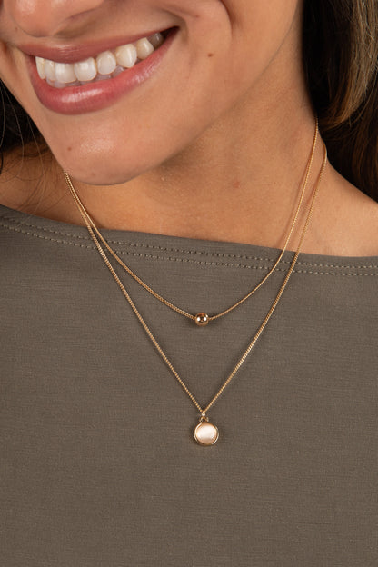 Anna Gold Layered Chain Necklace