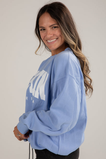 Blue Destin Florida Block Letter Sweatshirt