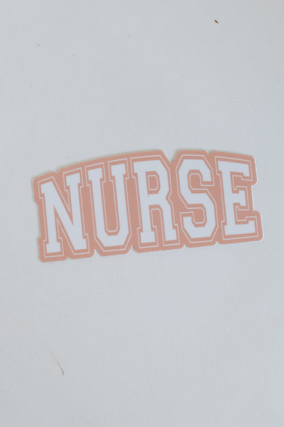 Blush Nurse Sticker