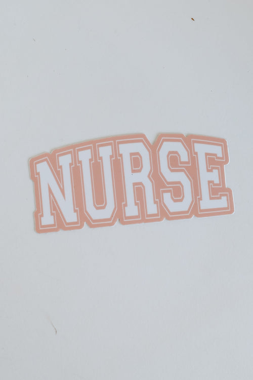 Blush Nurse Sticker