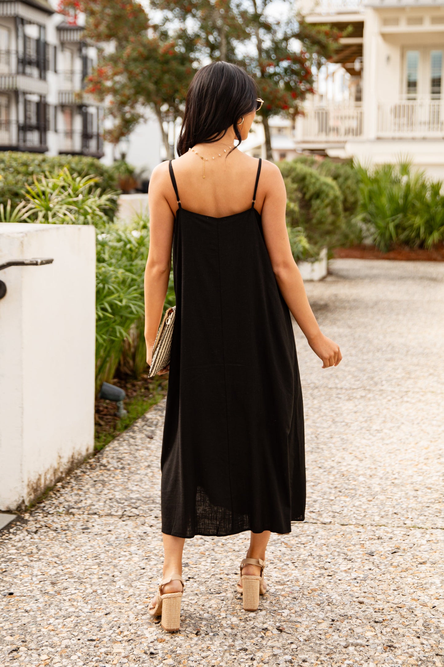 A Little Bit Of Love Linen Maxi Dress