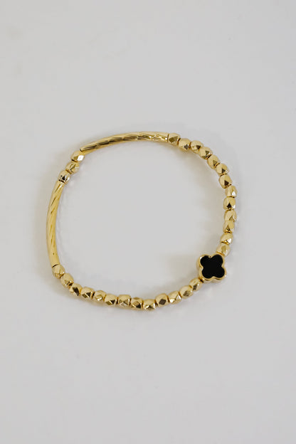 Diana Beaded Quatrefoil Bracelet