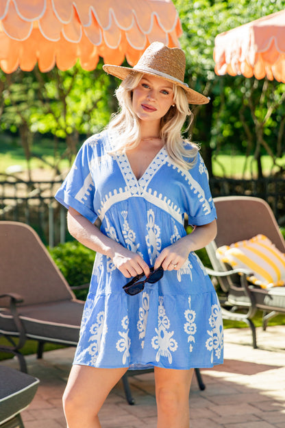 Divine Intentions Babydoll Mini Dress - DU DEAL