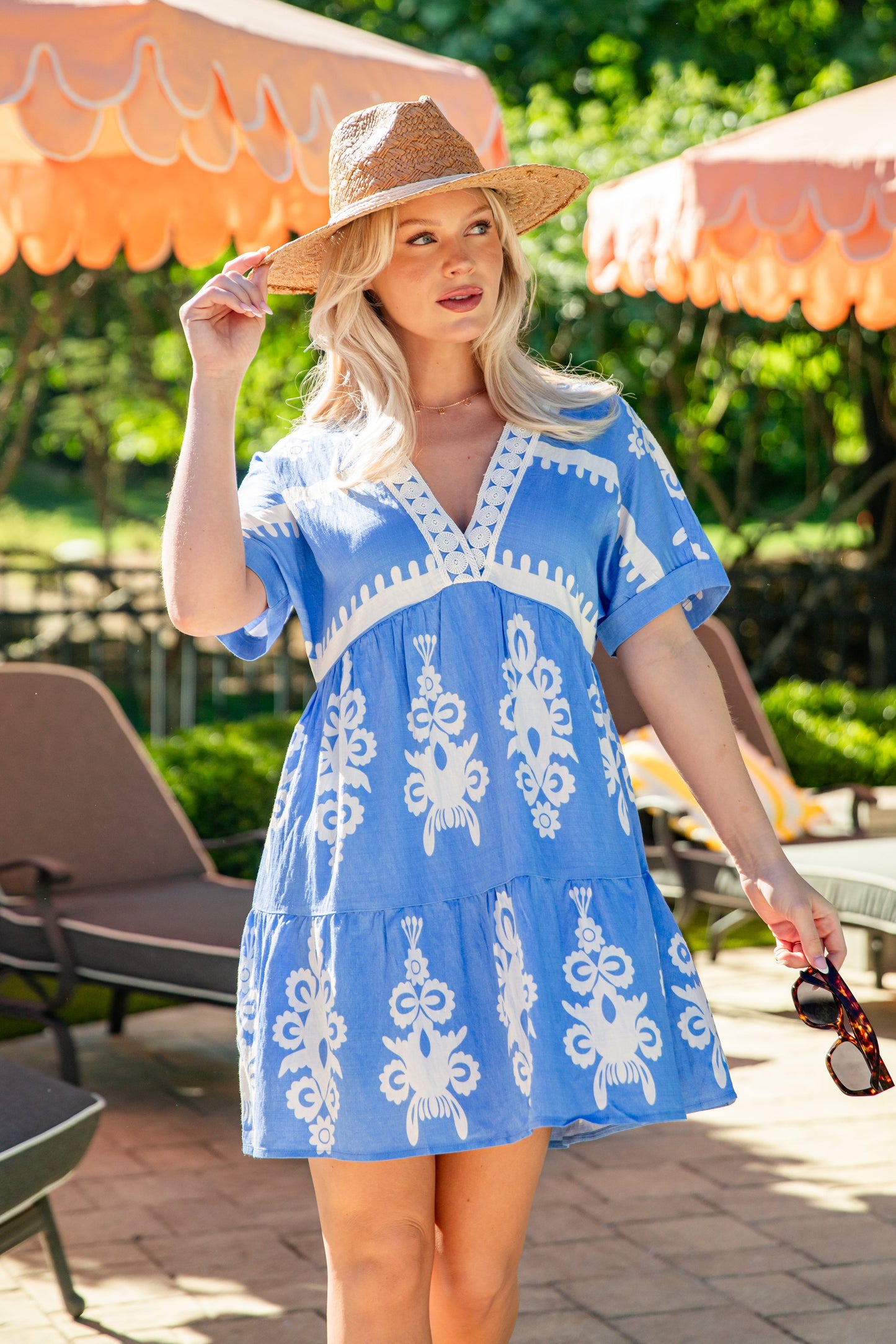 Divine Intentions Babydoll Mini Dress - DU DEAL