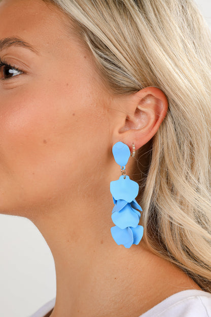 Dorothy Blue Statement Earrings