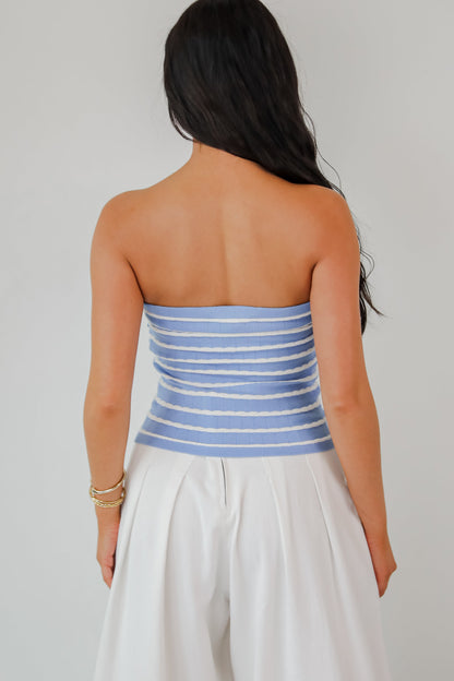 Darling Sunshine Striped Tube Top