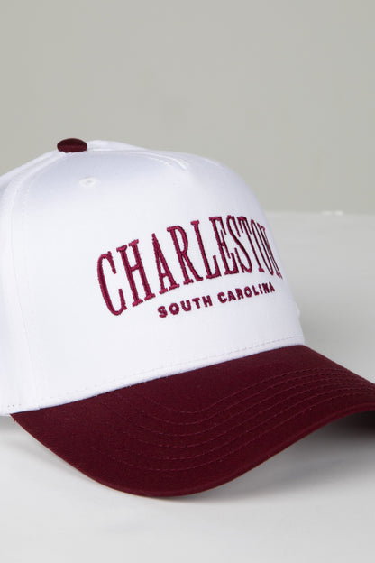 Burgundy Charleston South Carolina Hat