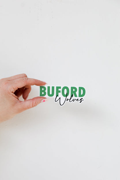 Buford Wolves Sticker