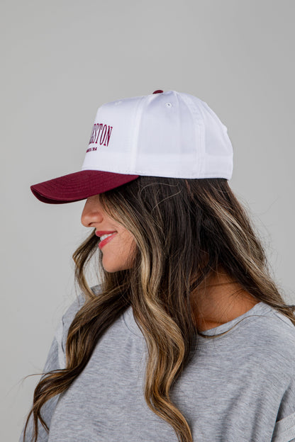 Burgundy Charleston South Carolina Hat