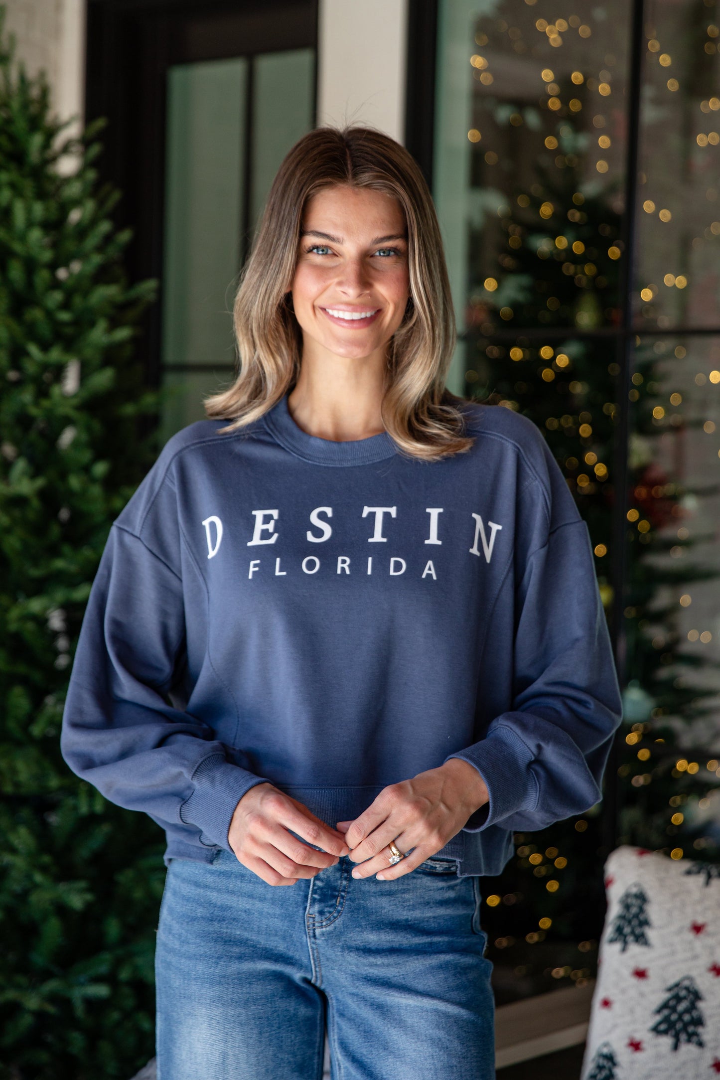 Destin Cropped Sweatshirt