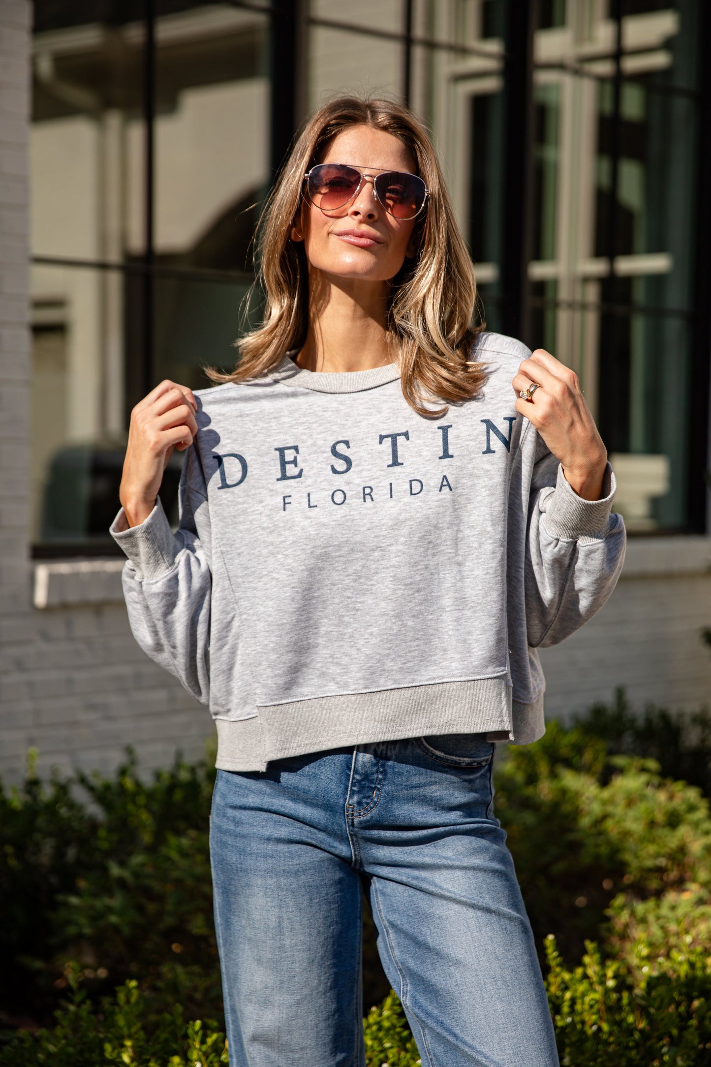 Destin Cropped Sweatshirt