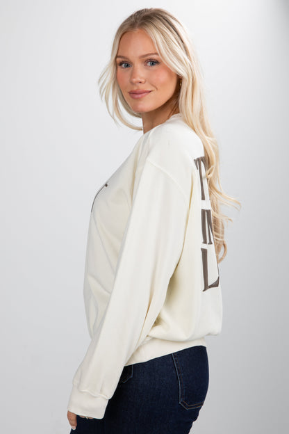 Cream Trust In The Lord Sweatshirt