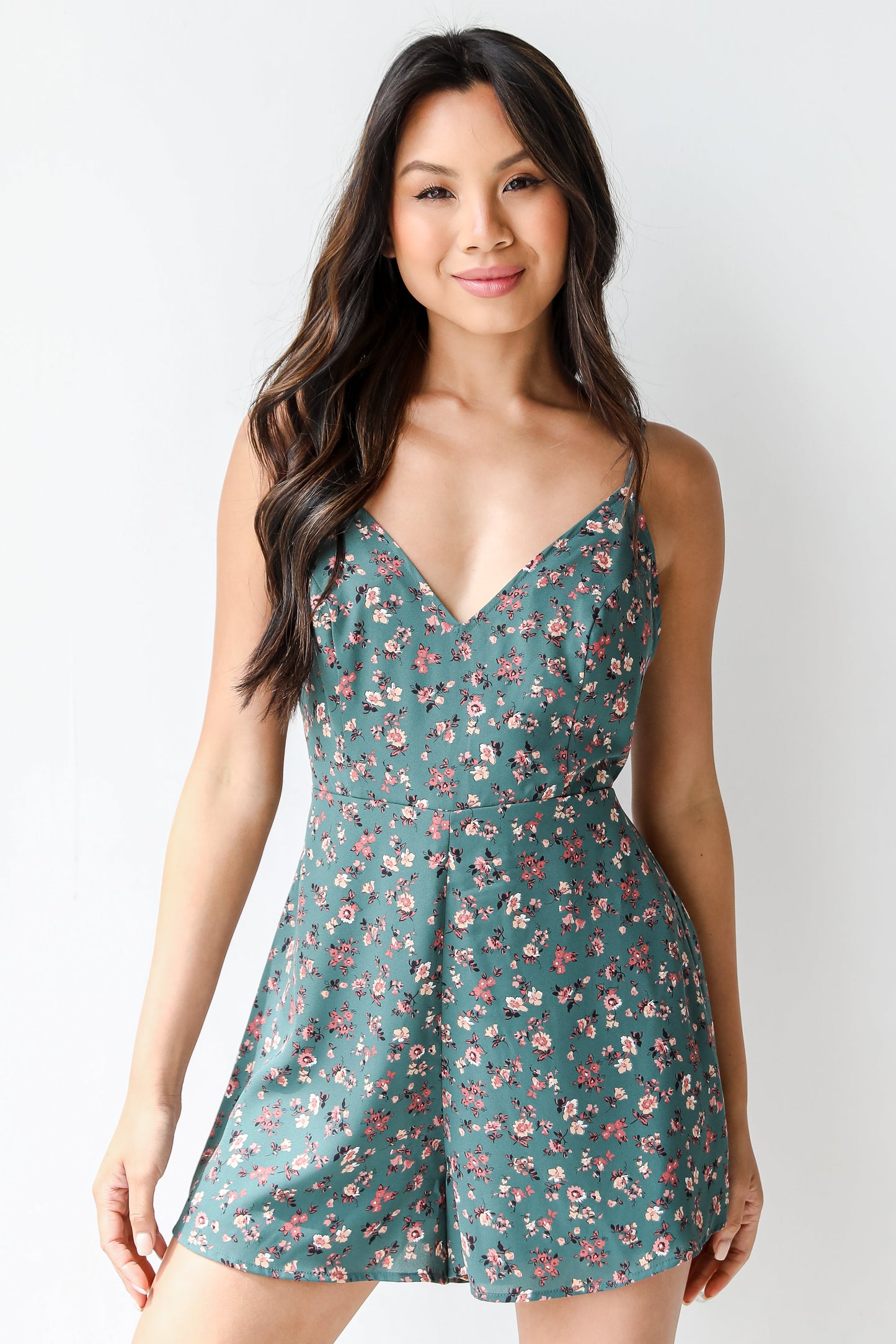 Bloom Bright Floral Romper