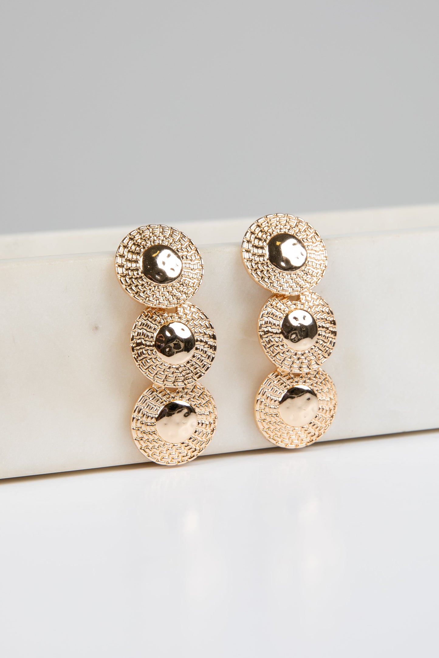 Eden Gold Drop Earrings