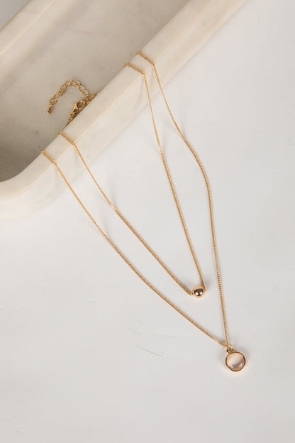 Anna Gold Layered Chain Necklace