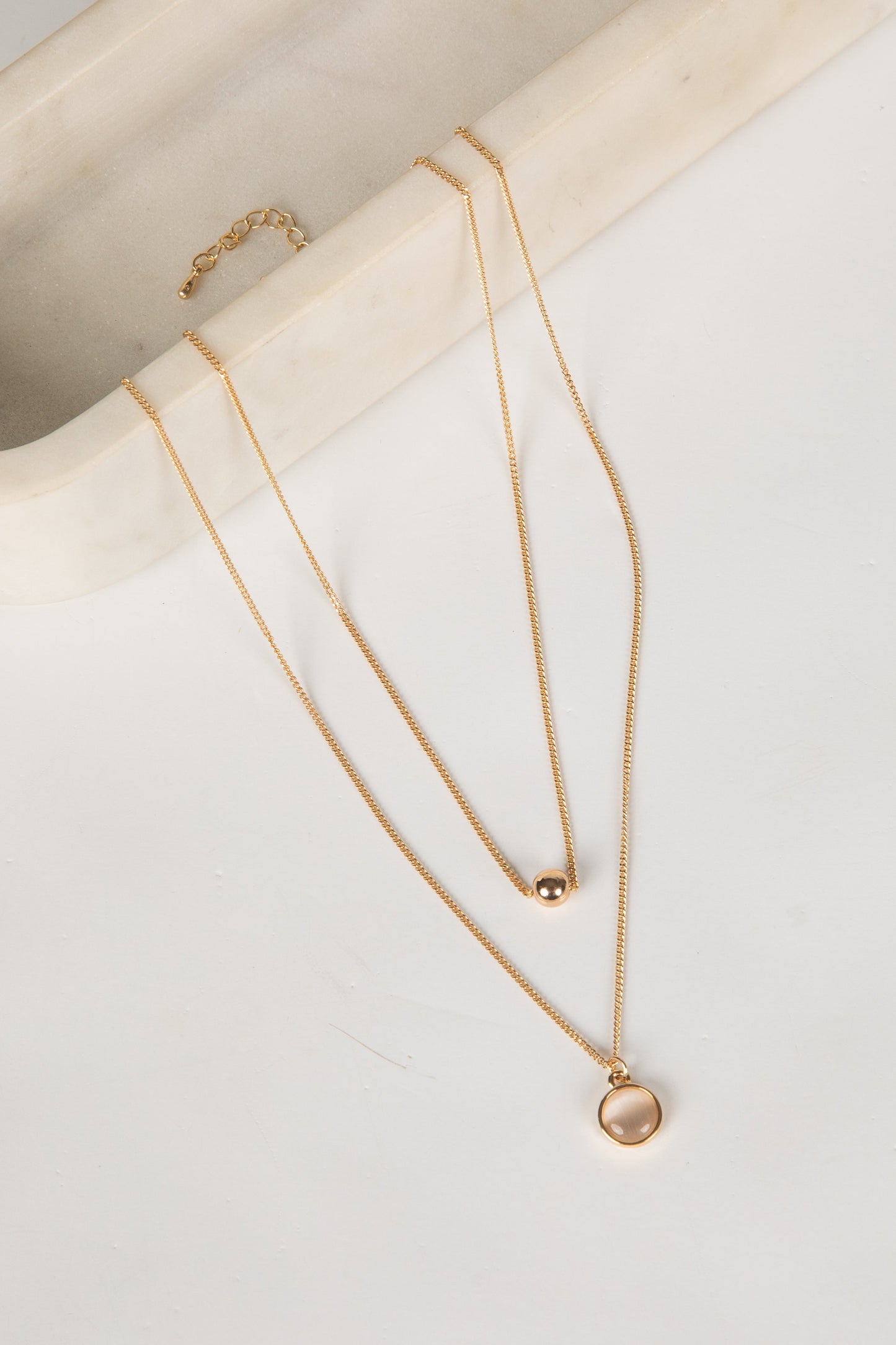 Anna Gold Layered Chain Necklace