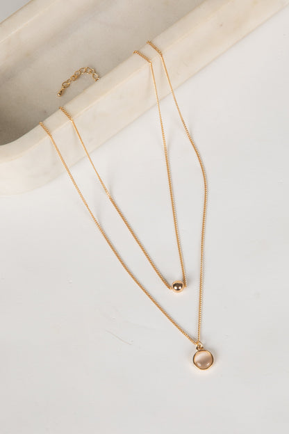 Anna Gold Layered Chain Necklace