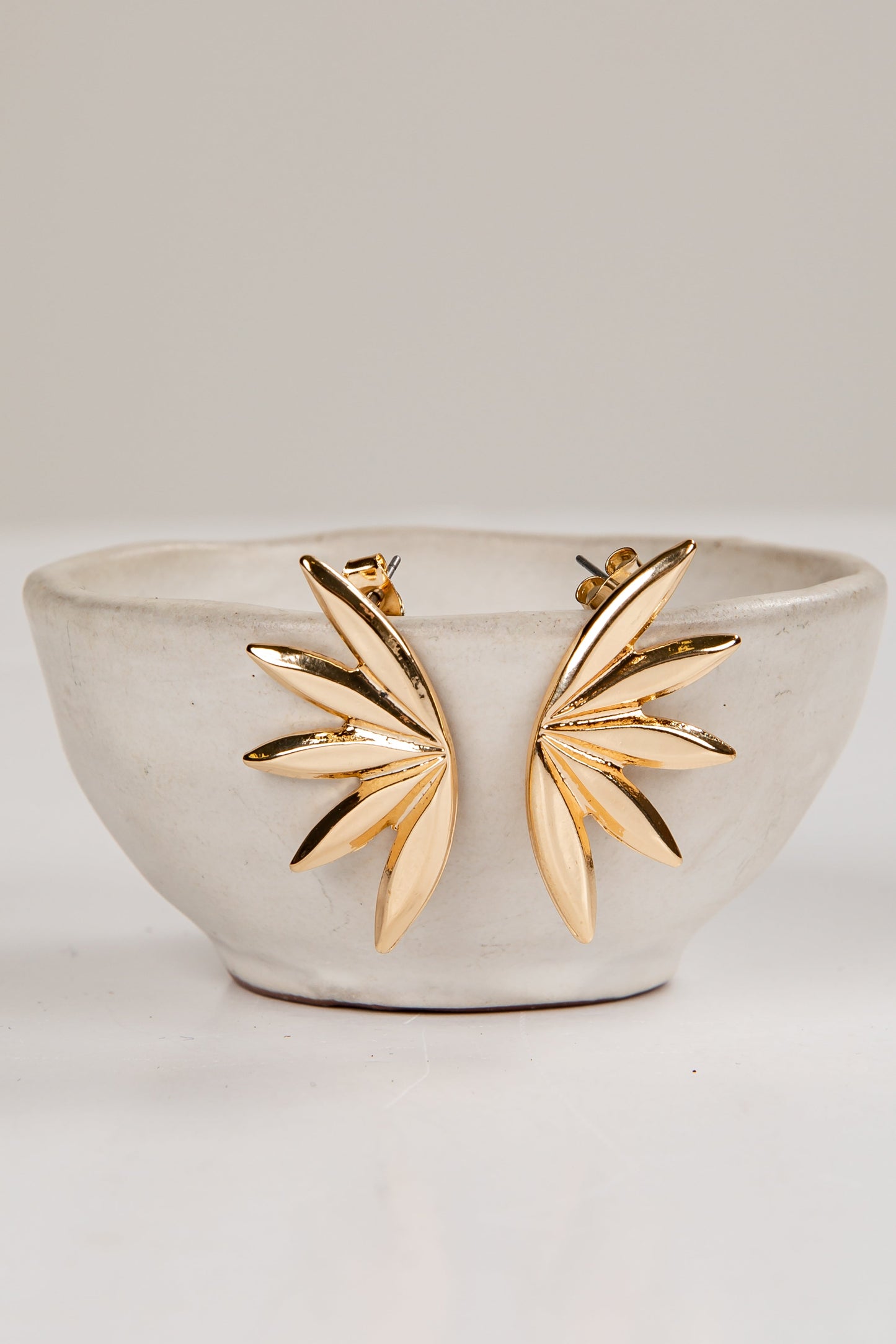 Claudia Gold Sunburst Earrings