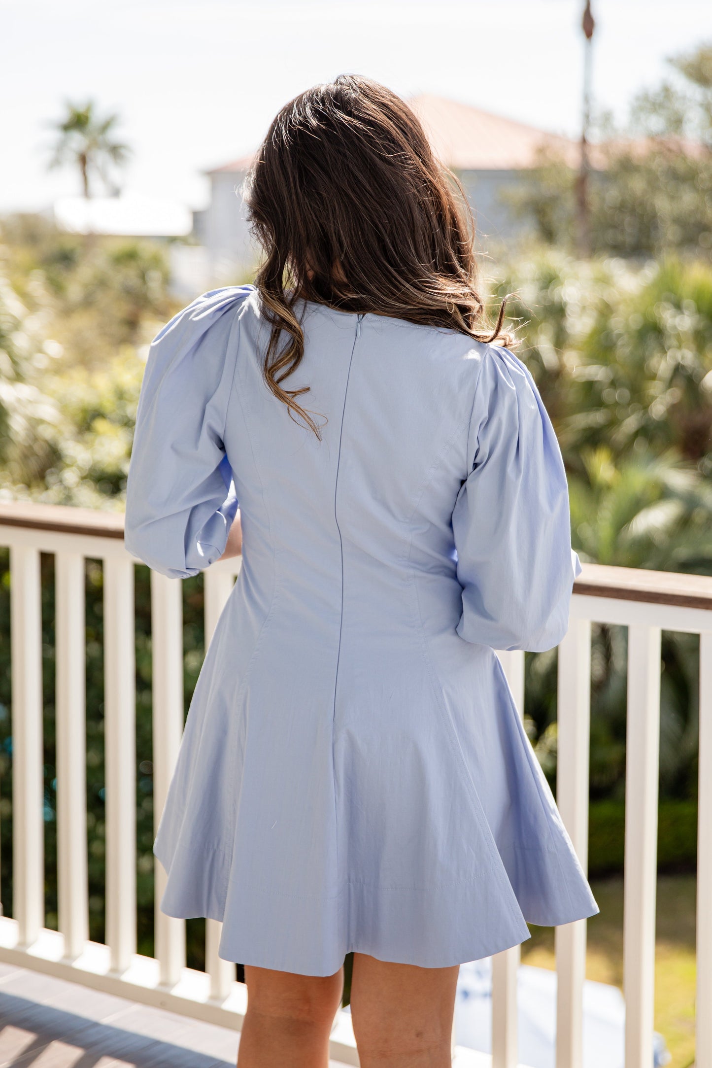 Bluebird Kisses Light Blue Mini Dress