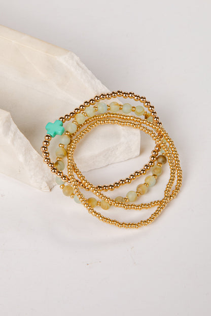 Colette Beaded Bracelet Set
