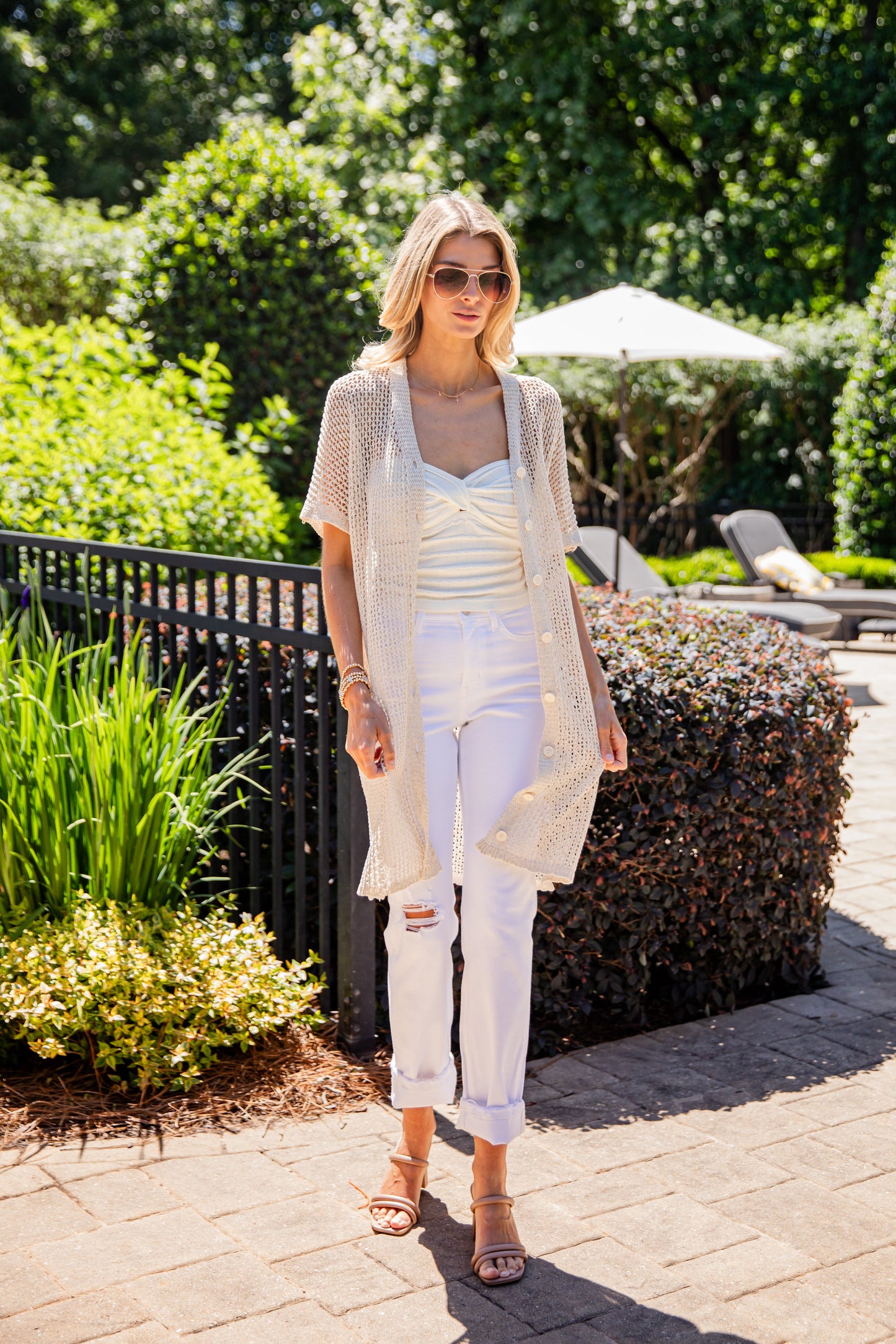 Destined For Joy Oatmeal Knit Cardigan