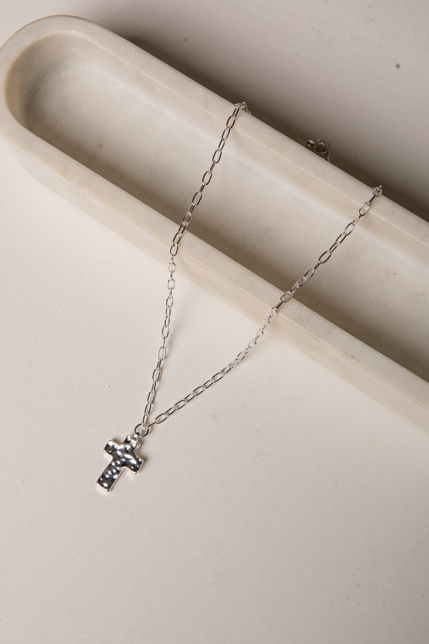 Bree Cross Charm Necklace