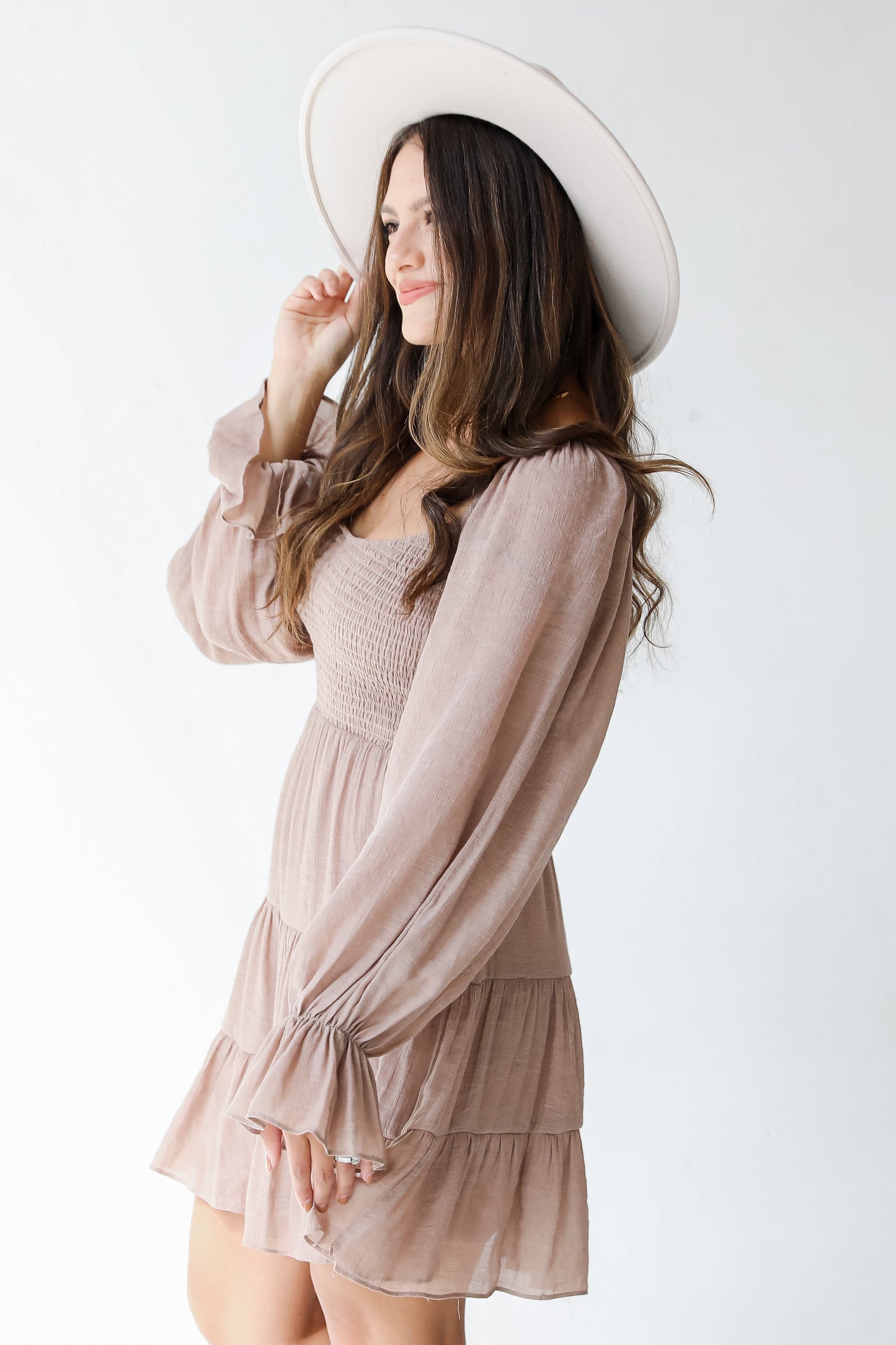 Charming Beauty Tiered Mini Dress