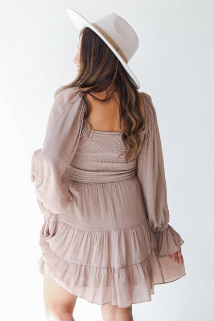 Charming Beauty Tiered Mini Dress