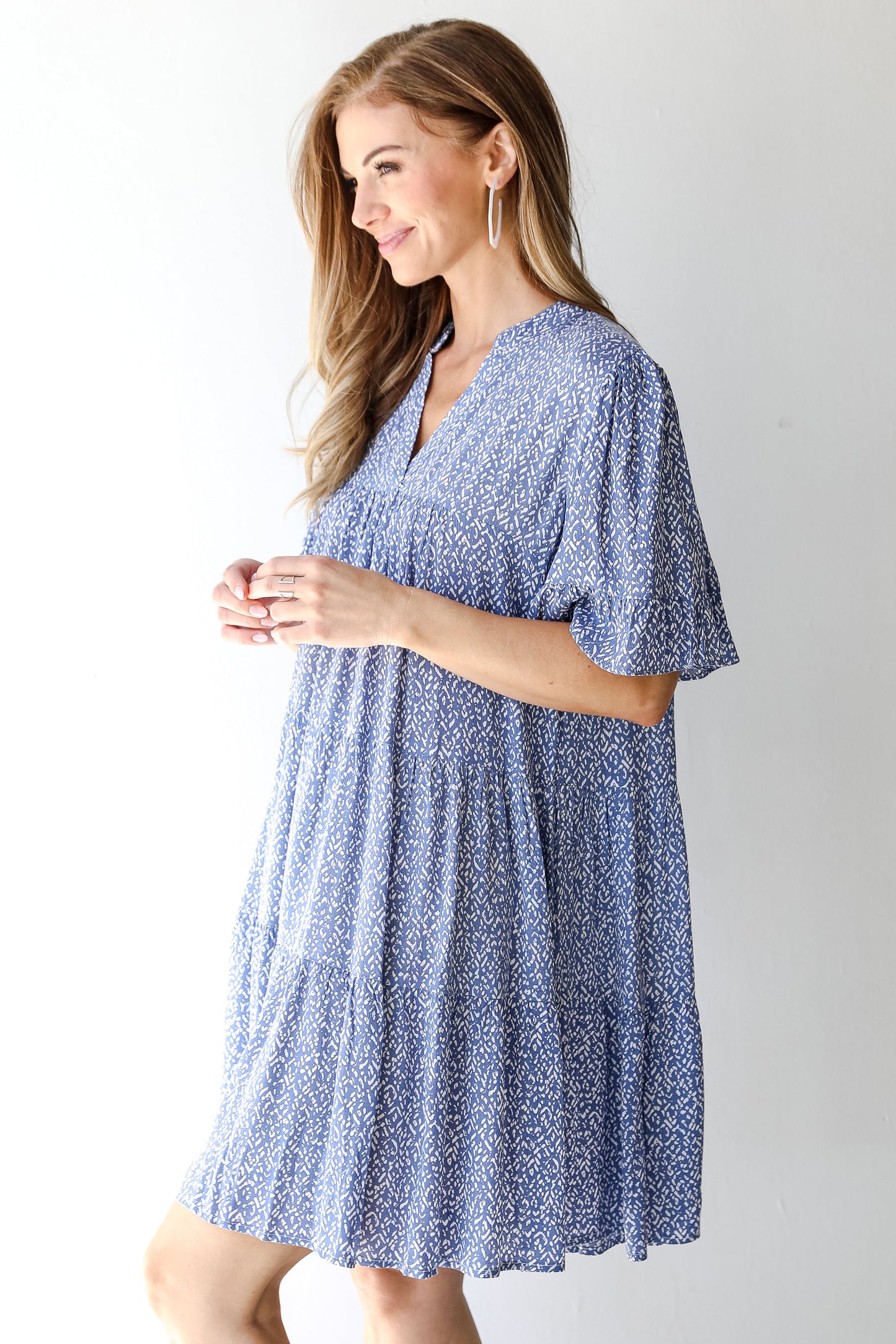 Dreams Come True Tiered Mini Dress