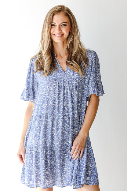 Dreams Come True Tiered Mini Dress