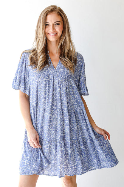 Dreams Come True Tiered Mini Dress