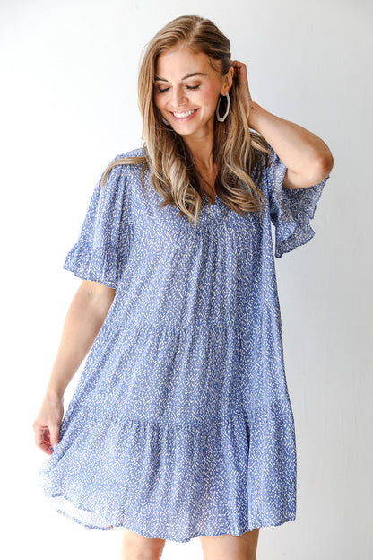 Dreams Come True Tiered Mini Dress